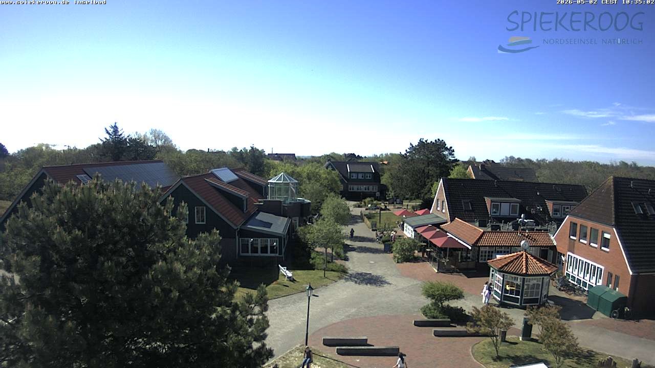 Archiv Foto Webcam Spiekeroog: Kurzentrum Inselbad