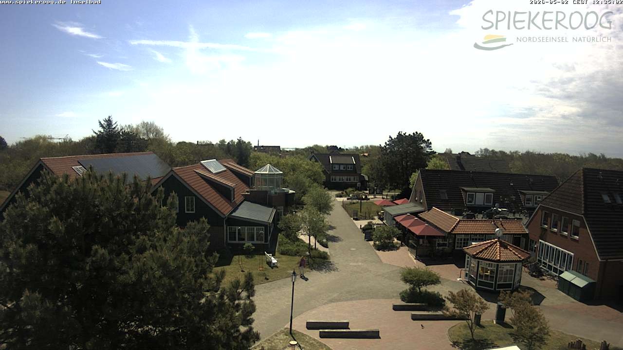 Archiv Foto Webcam Spiekeroog: Kurzentrum Inselbad