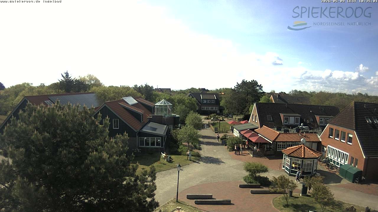 Archived image Webcam Spa Spiekeroog