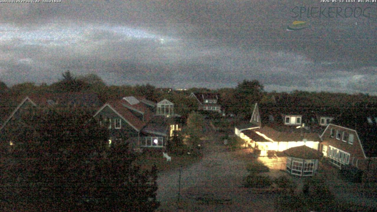 Archiv Foto Webcam Spiekeroog: Kurzentrum Inselbad