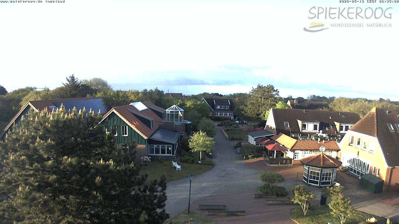 Archiv Foto Webcam Spiekeroog: Kurzentrum Inselbad