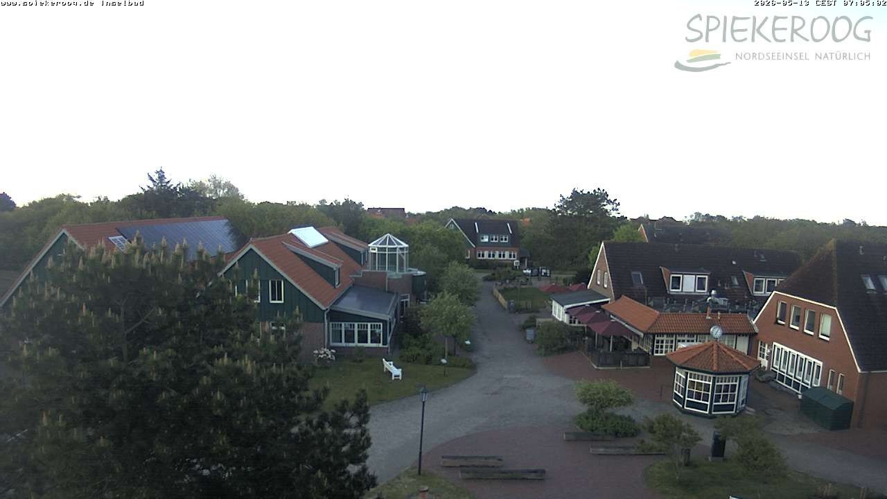 Archiv Foto Webcam Spiekeroog: Kurzentrum Inselbad