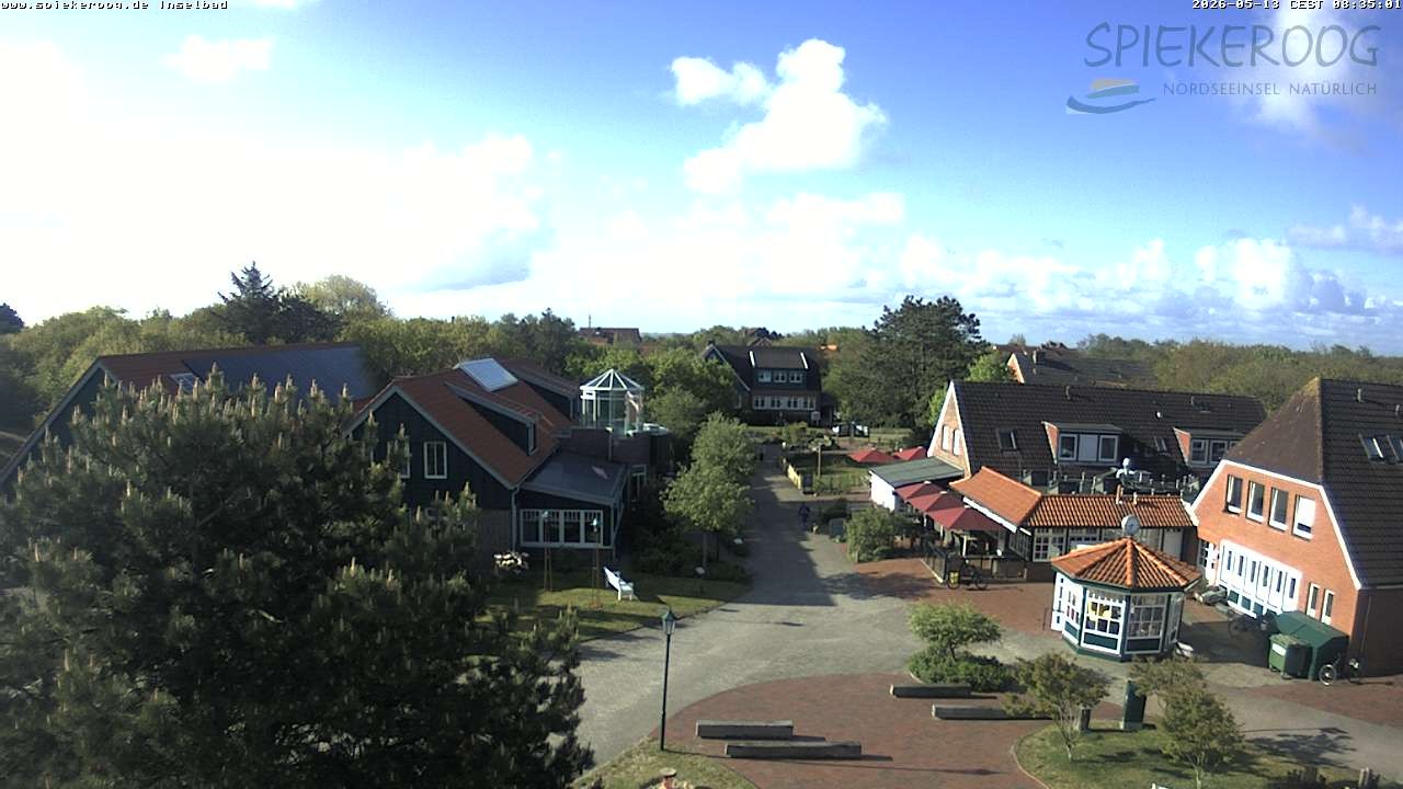 Archiv Foto Webcam Spiekeroog: Kurzentrum Inselbad