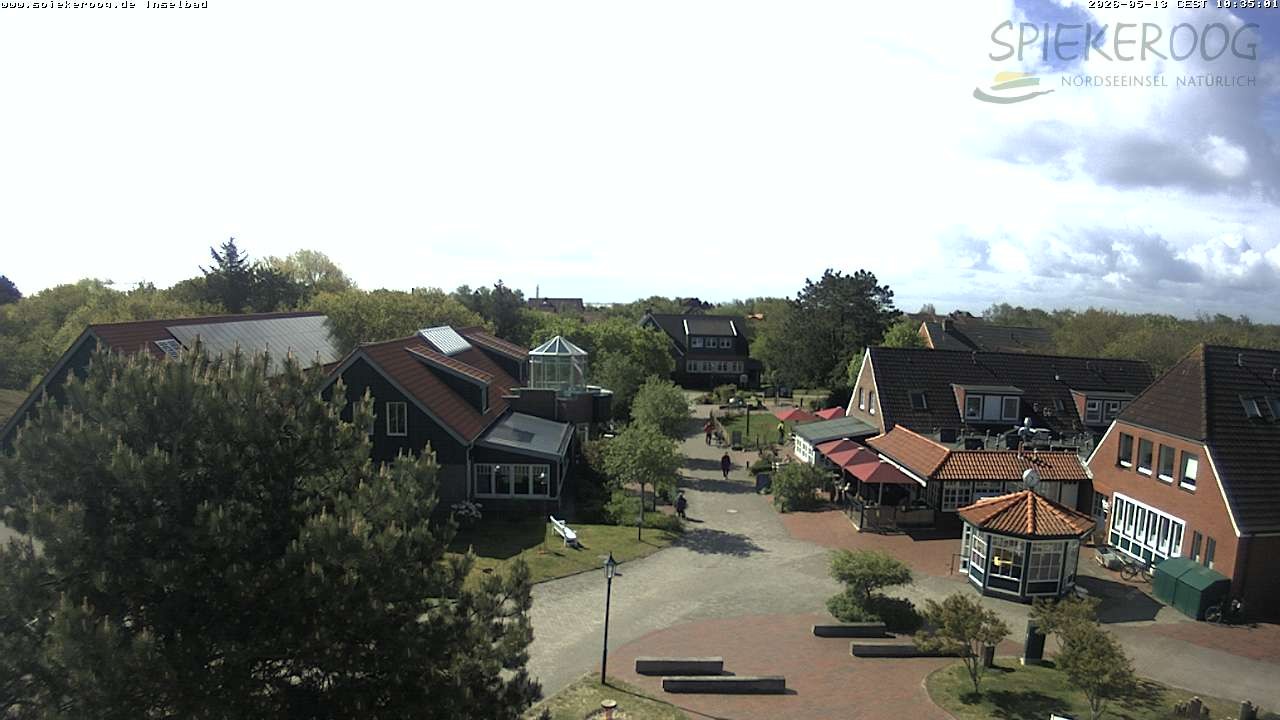 Archiv Foto Webcam Spiekeroog: Kurzentrum Inselbad
