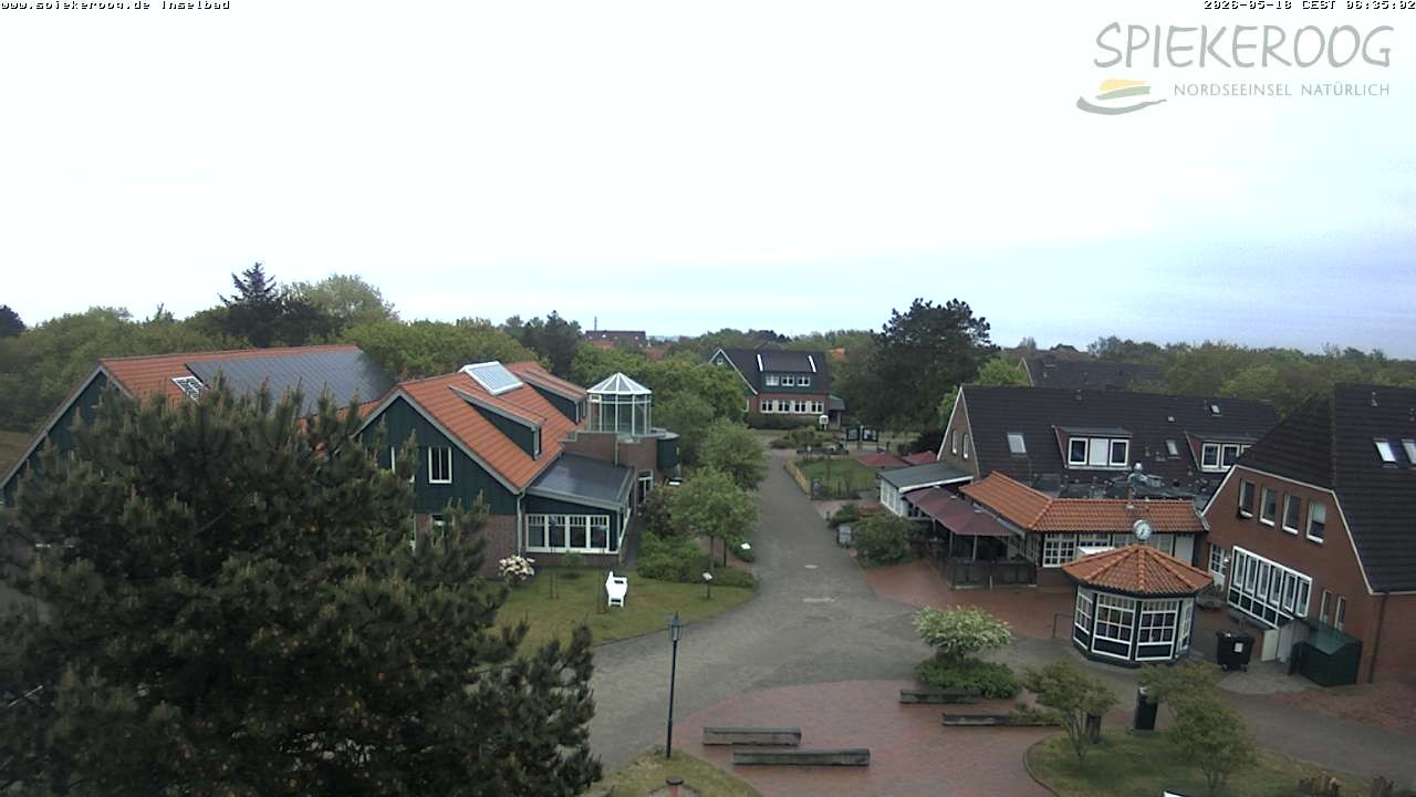 Archiv Foto Webcam Spiekeroog: Kurzentrum Inselbad