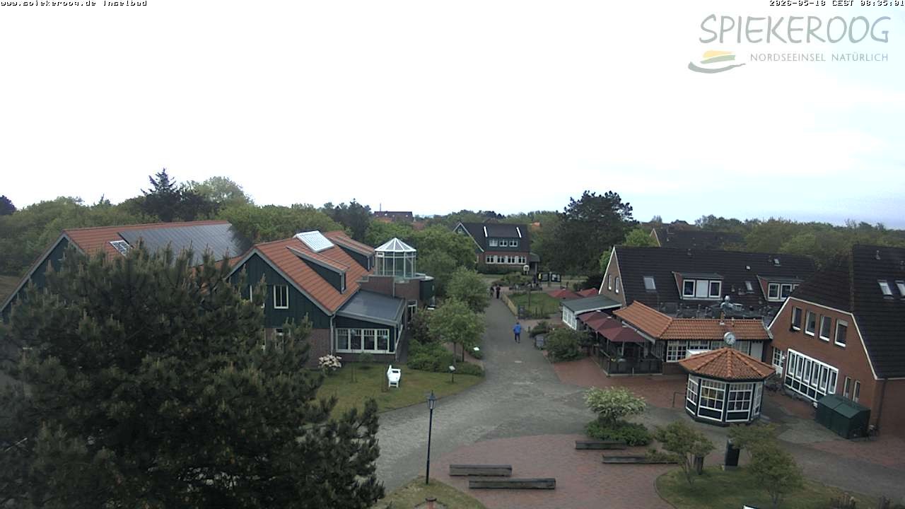 Archiv Foto Webcam Spiekeroog: Kurzentrum Inselbad