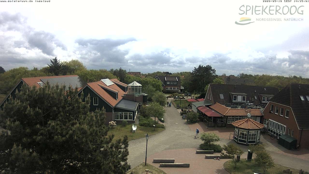 Archiv Foto Webcam Spiekeroog: Kurzentrum Inselbad