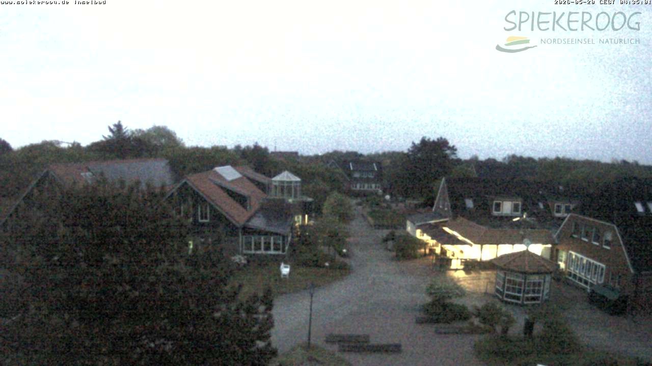 Archiv Foto Webcam Spiekeroog: Kurzentrum Inselbad