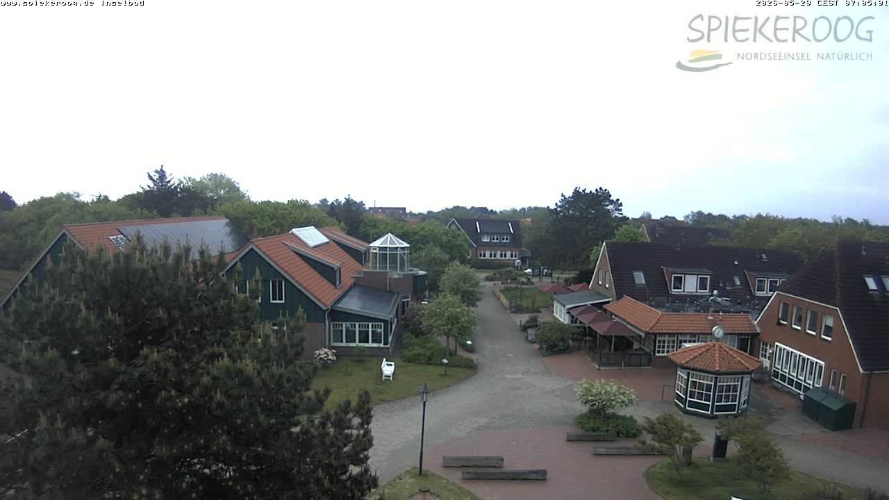 Archiv Foto Webcam Spiekeroog: Kurzentrum Inselbad