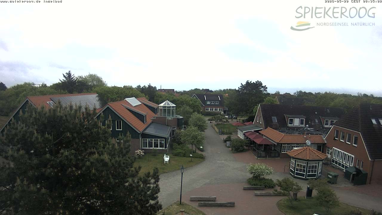 Archiv Foto Webcam Spiekeroog: Kurzentrum Inselbad