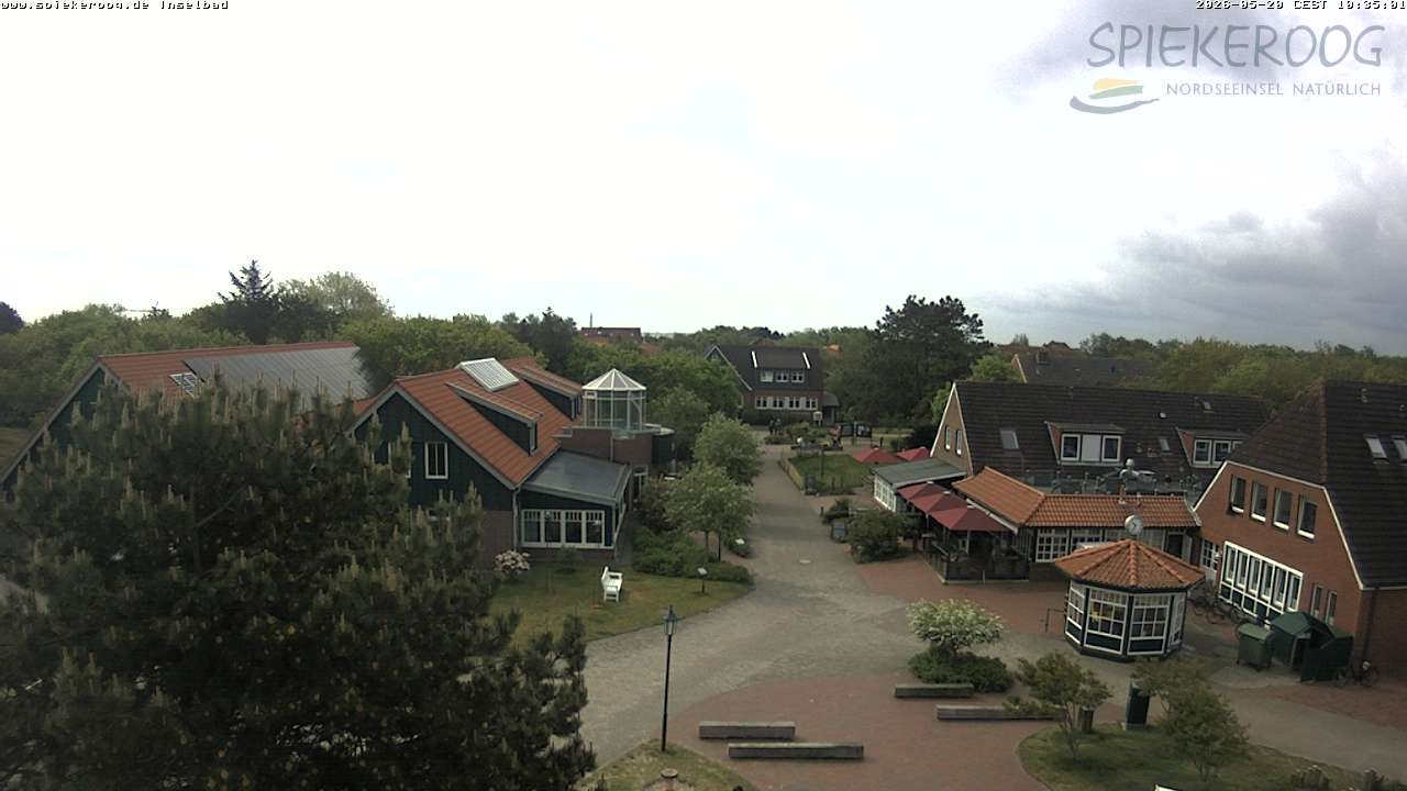 Archiv Foto Webcam Spiekeroog: Kurzentrum Inselbad