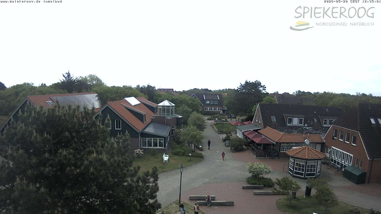 Archiv Foto Webcam Spiekeroog: Kurzentrum Inselbad