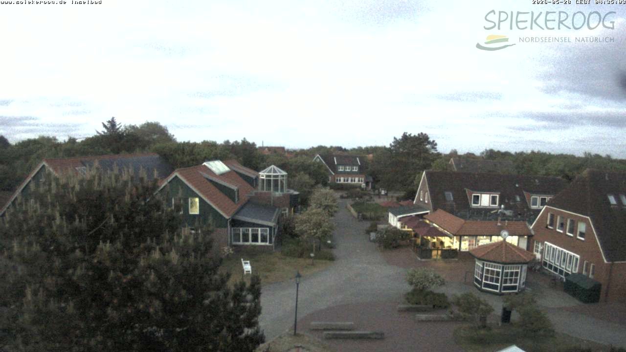 Archiv Foto Webcam Spiekeroog: Kurzentrum Inselbad