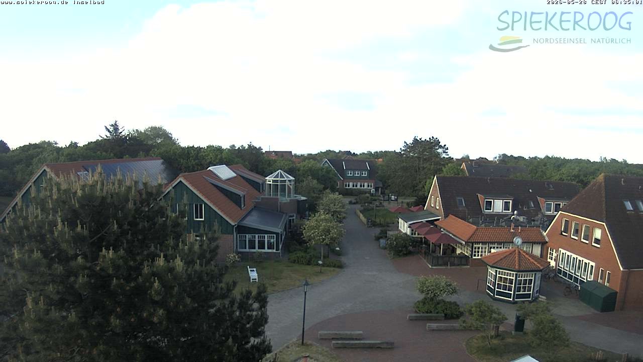 Archiv Foto Webcam Spiekeroog: Kurzentrum Inselbad