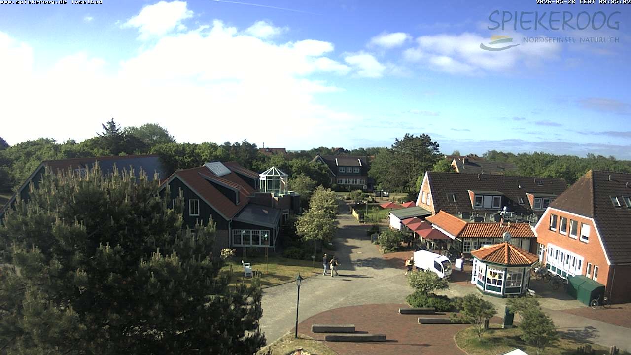 Archiv Foto Webcam Spiekeroog: Kurzentrum Inselbad