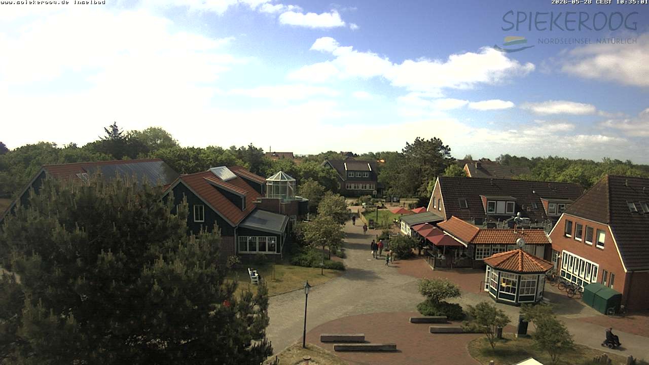 Archiv Foto Webcam Spiekeroog: Kurzentrum Inselbad