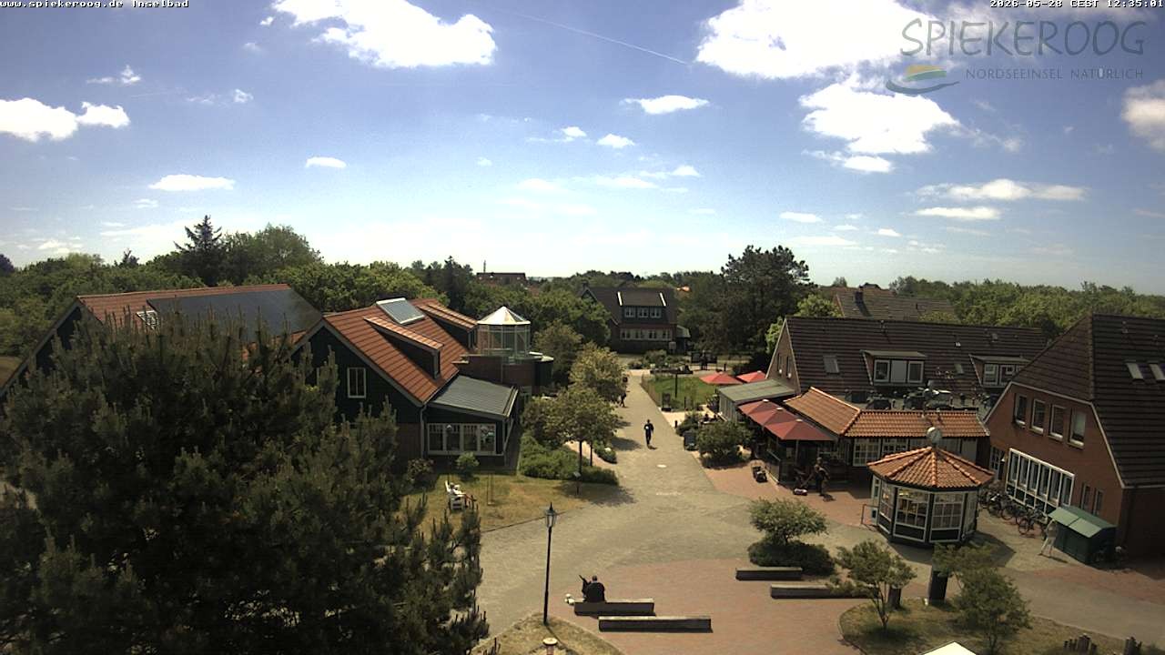 Archiv Foto Webcam Spiekeroog: Kurzentrum Inselbad