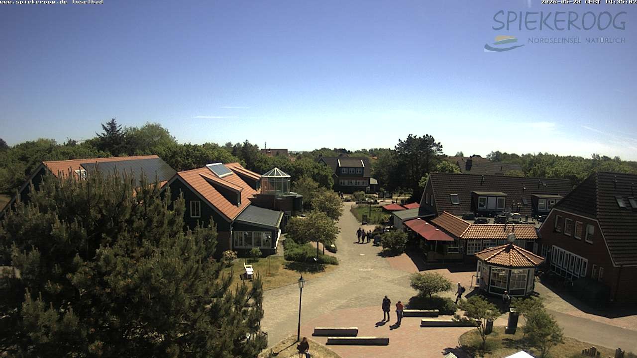 Archiv Foto Webcam Spiekeroog: Kurzentrum Inselbad
