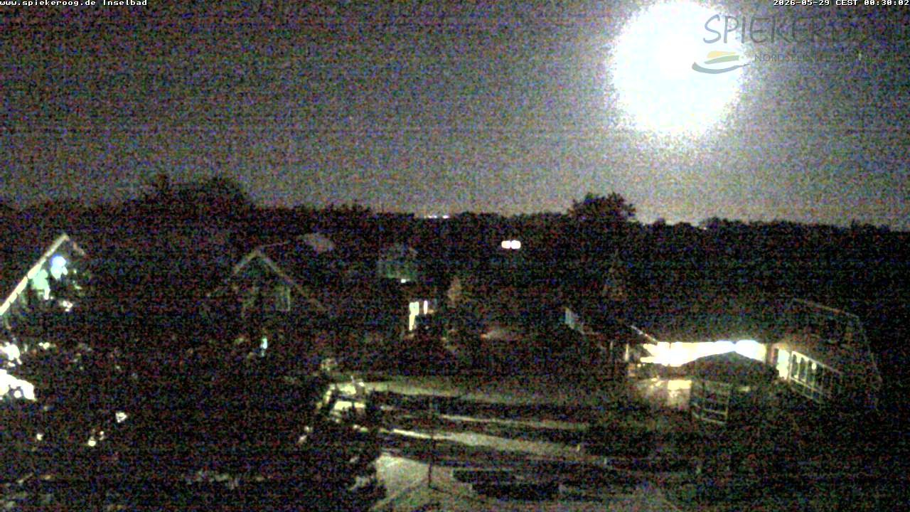 Archiv Foto Webcam Spiekeroog: Kurzentrum Inselbad