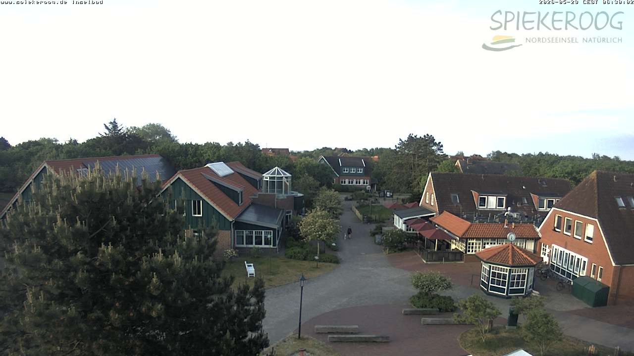 Archiv Foto Webcam Spiekeroog: Kurzentrum Inselbad