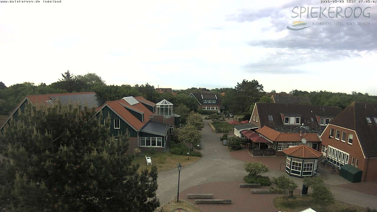 Archiv Foto Webcam Spiekeroog: Kurzentrum Inselbad