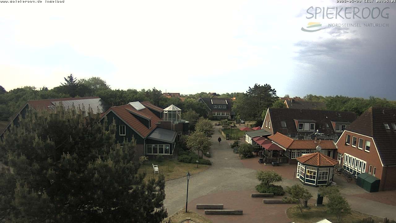 Archiv Foto Webcam Spiekeroog: Kurzentrum Inselbad