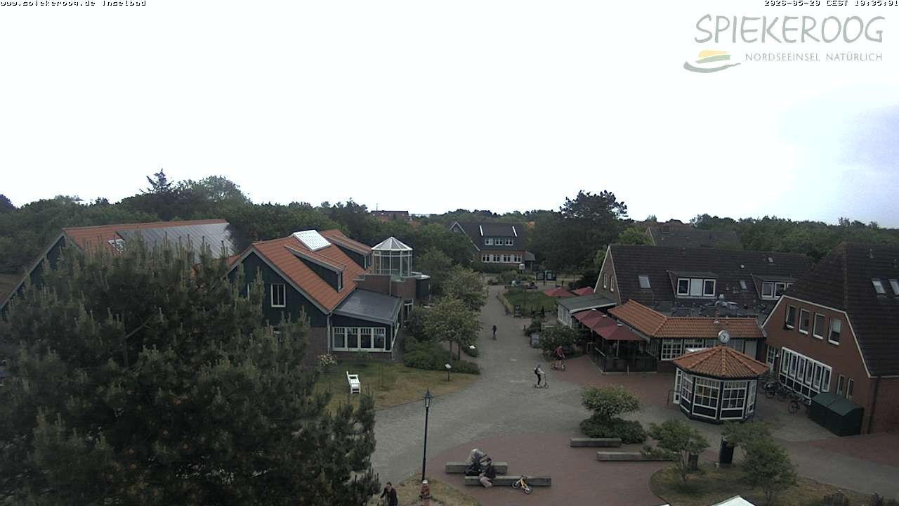 Archiv Foto Webcam Spiekeroog: Kurzentrum Inselbad