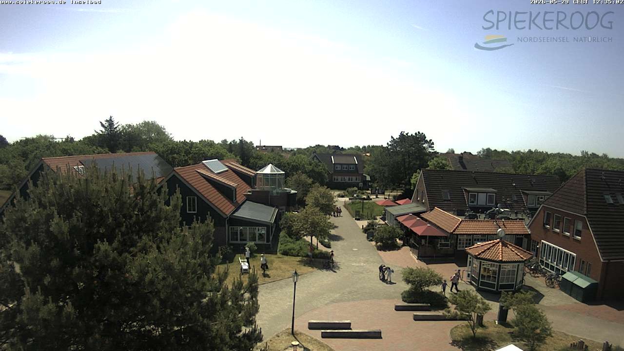 Archiv Foto Webcam Spiekeroog: Kurzentrum Inselbad