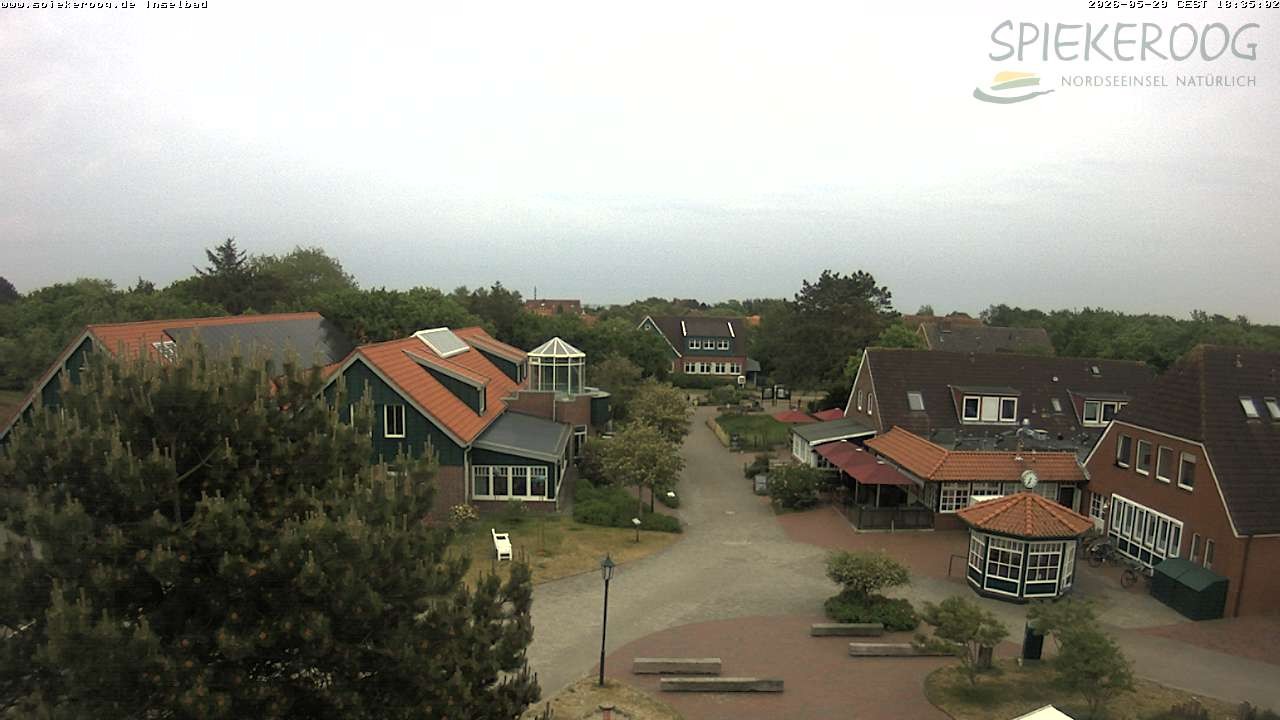 Archiv Foto Webcam Spiekeroog: Kurzentrum Inselbad