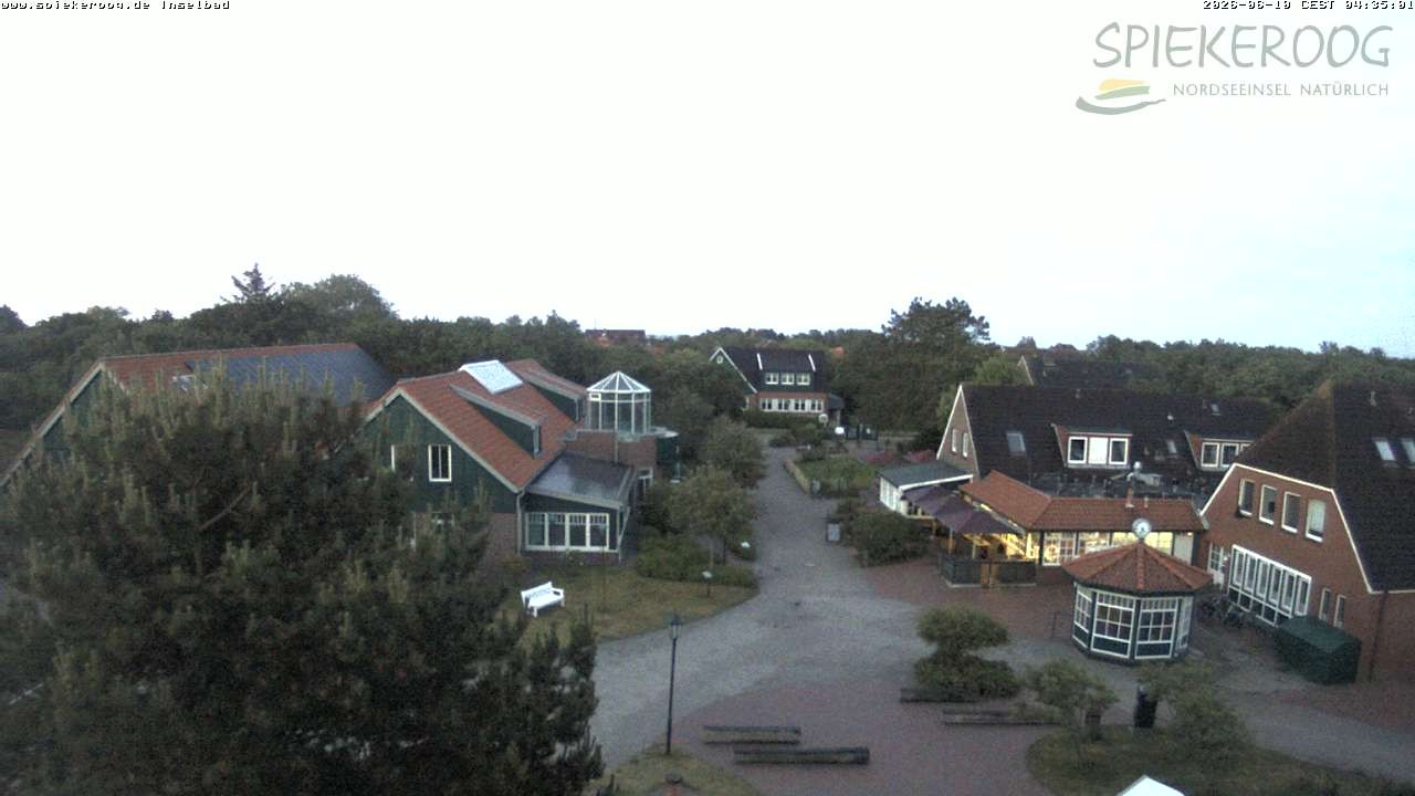 Archiv Foto Webcam Spiekeroog: Kurzentrum Inselbad