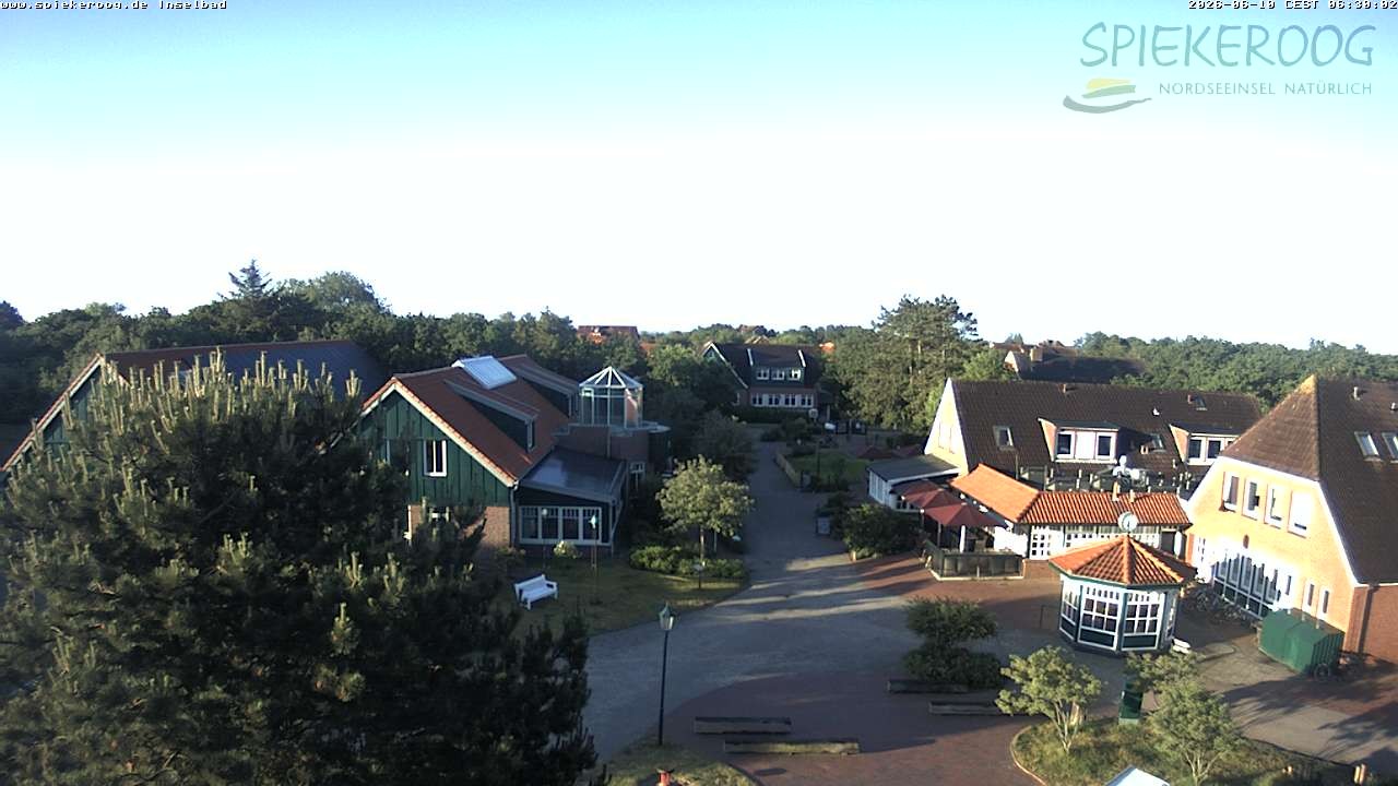 Archiv Foto Webcam Spiekeroog: Kurzentrum Inselbad