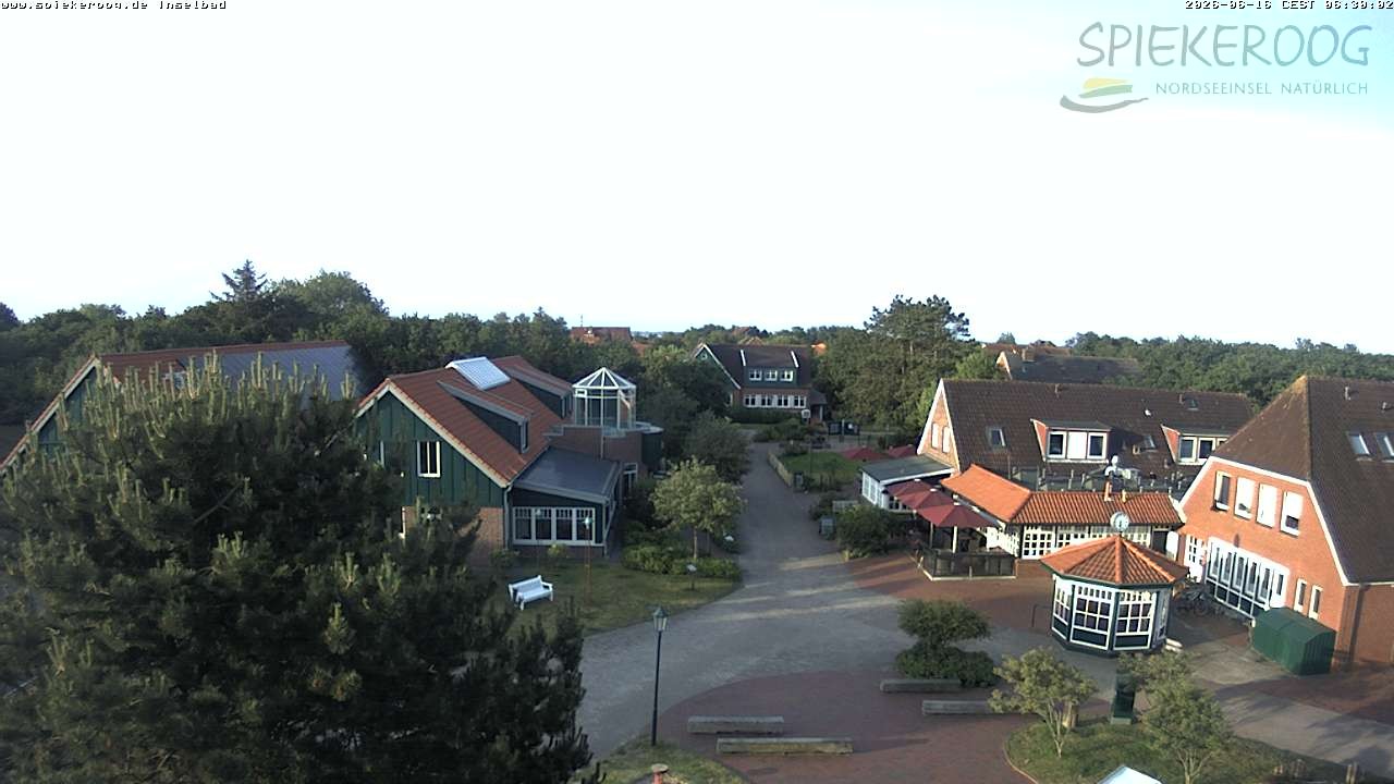 Archiv Foto Webcam Spiekeroog: Kurzentrum Inselbad
