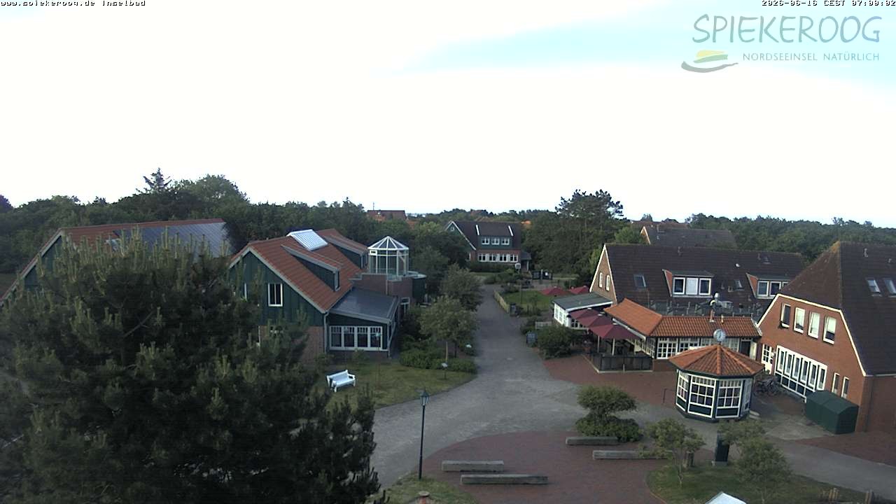 Archiv Foto Webcam Spiekeroog: Kurzentrum Inselbad