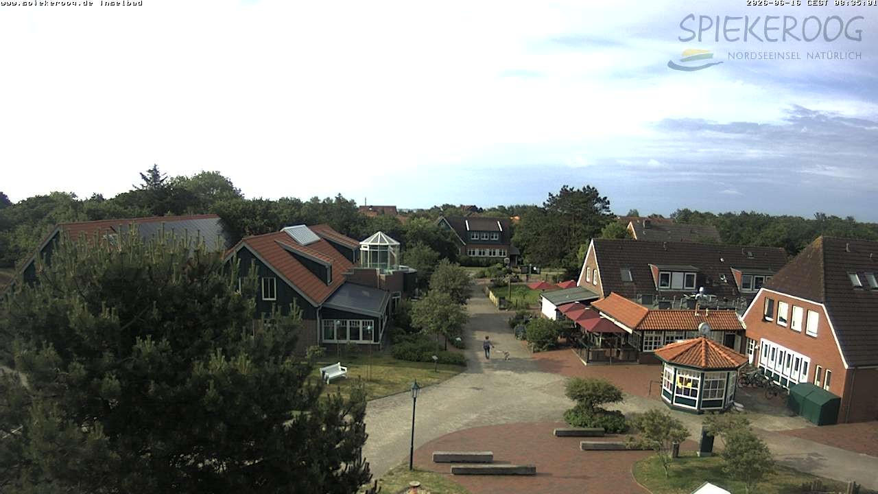 Archiv Foto Webcam Spiekeroog: Kurzentrum Inselbad