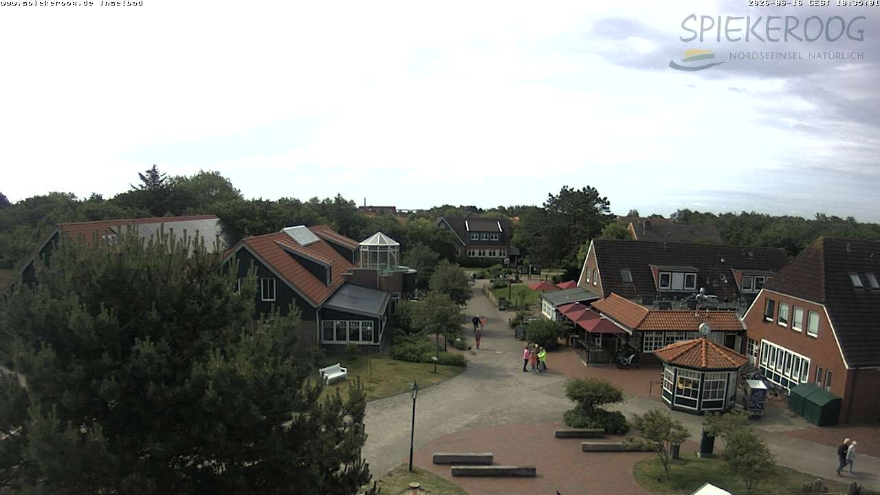 Archiv Foto Webcam Spiekeroog: Kurzentrum Inselbad