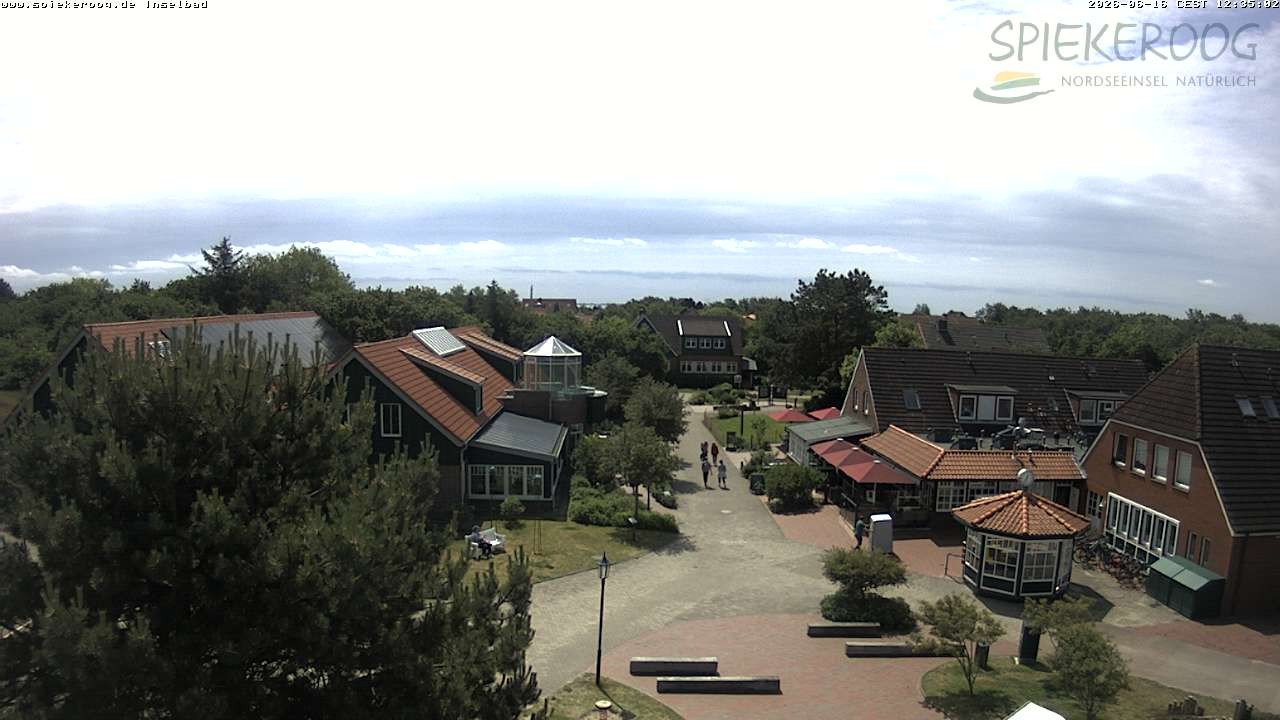 Archiv Foto Webcam Spiekeroog: Kurzentrum Inselbad
