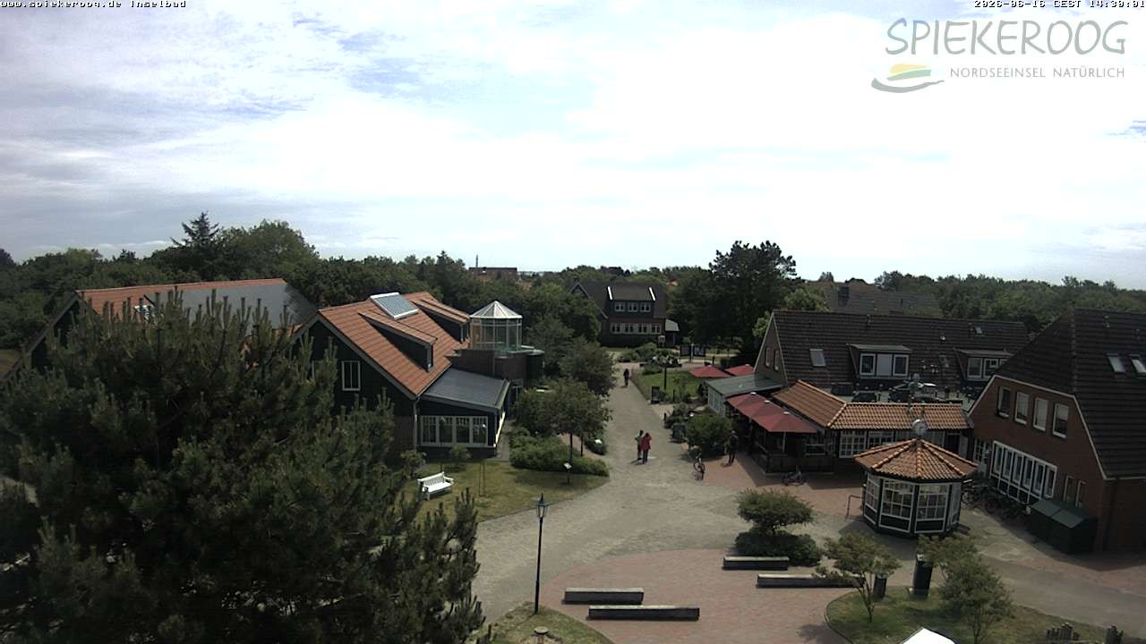 Archiv Foto Webcam Spiekeroog: Kurzentrum Inselbad