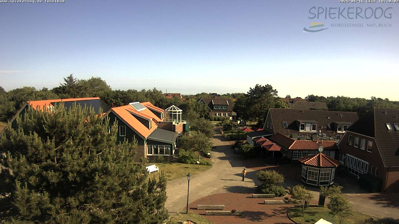Archiv Foto Webcam Spiekeroog: Kurzentrum Inselbad