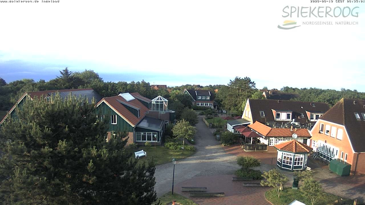 Archiv Foto Webcam Spiekeroog: Kurzentrum Inselbad