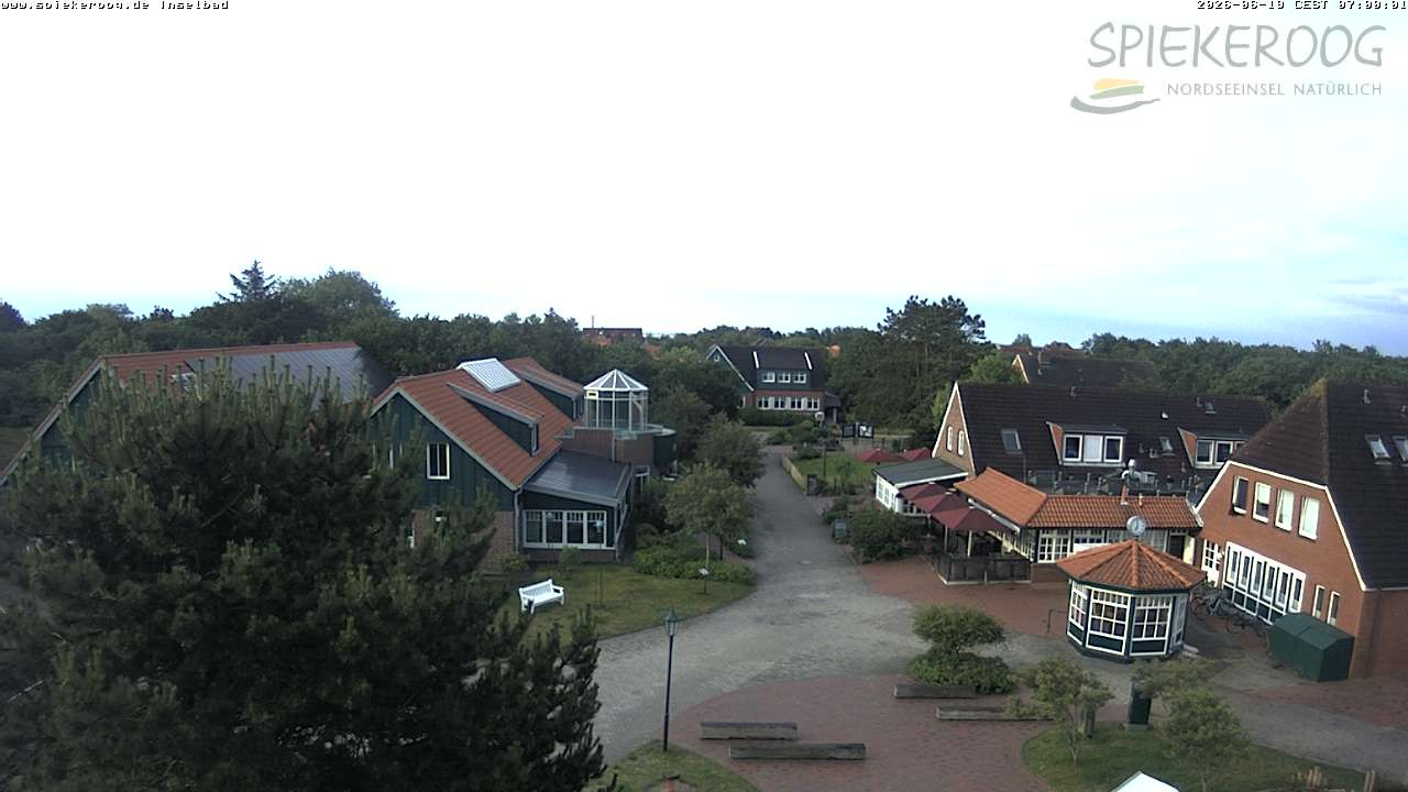 Archiv Foto Webcam Spiekeroog: Kurzentrum Inselbad