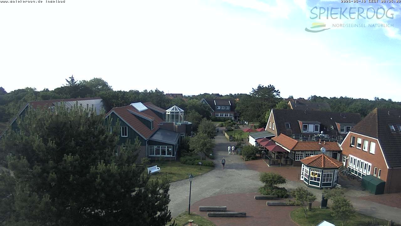 Archiv Foto Webcam Spiekeroog: Kurzentrum Inselbad