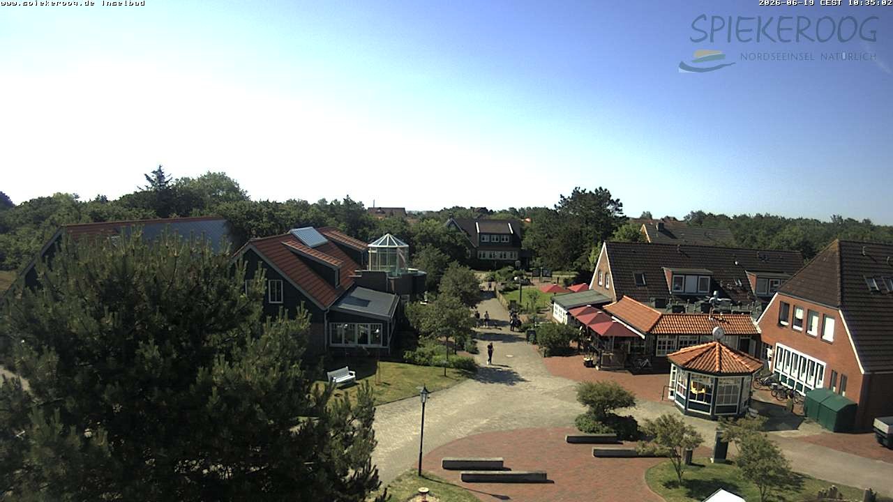 Archiv Foto Webcam Spiekeroog: Kurzentrum Inselbad