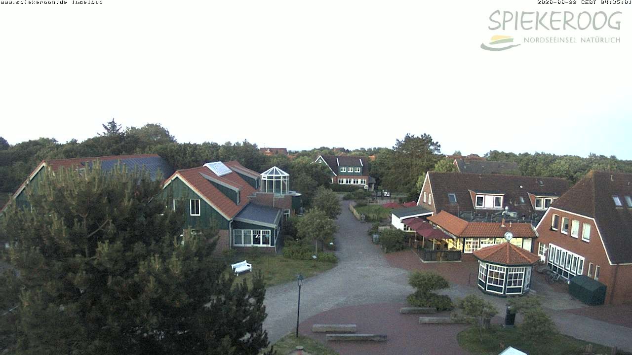 Archiv Foto Webcam Spiekeroog: Kurzentrum Inselbad
