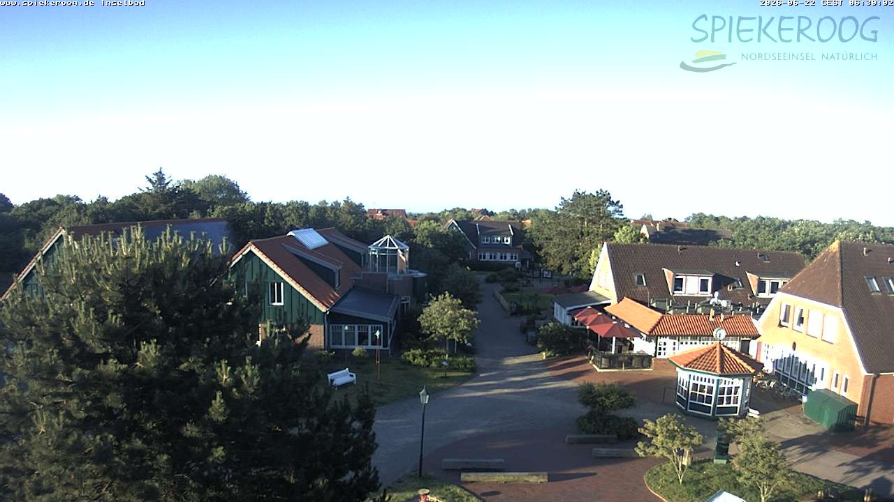 Archiv Foto Webcam Spiekeroog: Kurzentrum Inselbad