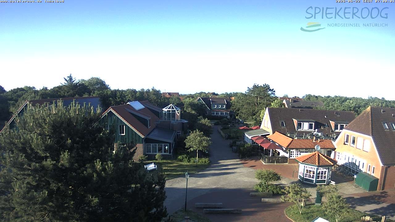 Archiv Foto Webcam Spiekeroog: Kurzentrum Inselbad