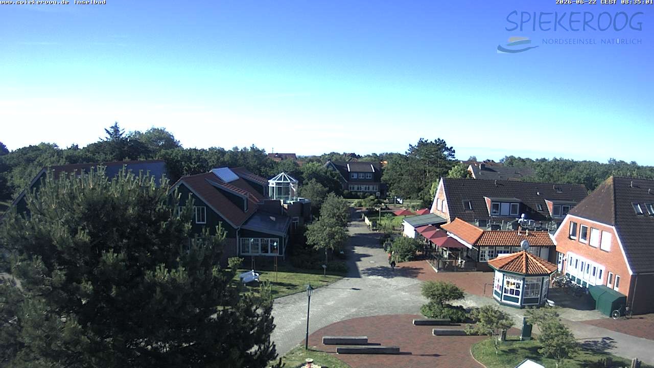 Archiv Foto Webcam Spiekeroog: Kurzentrum Inselbad