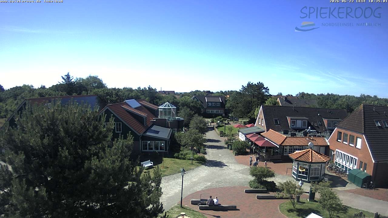Archiv Foto Webcam Spiekeroog: Kurzentrum Inselbad