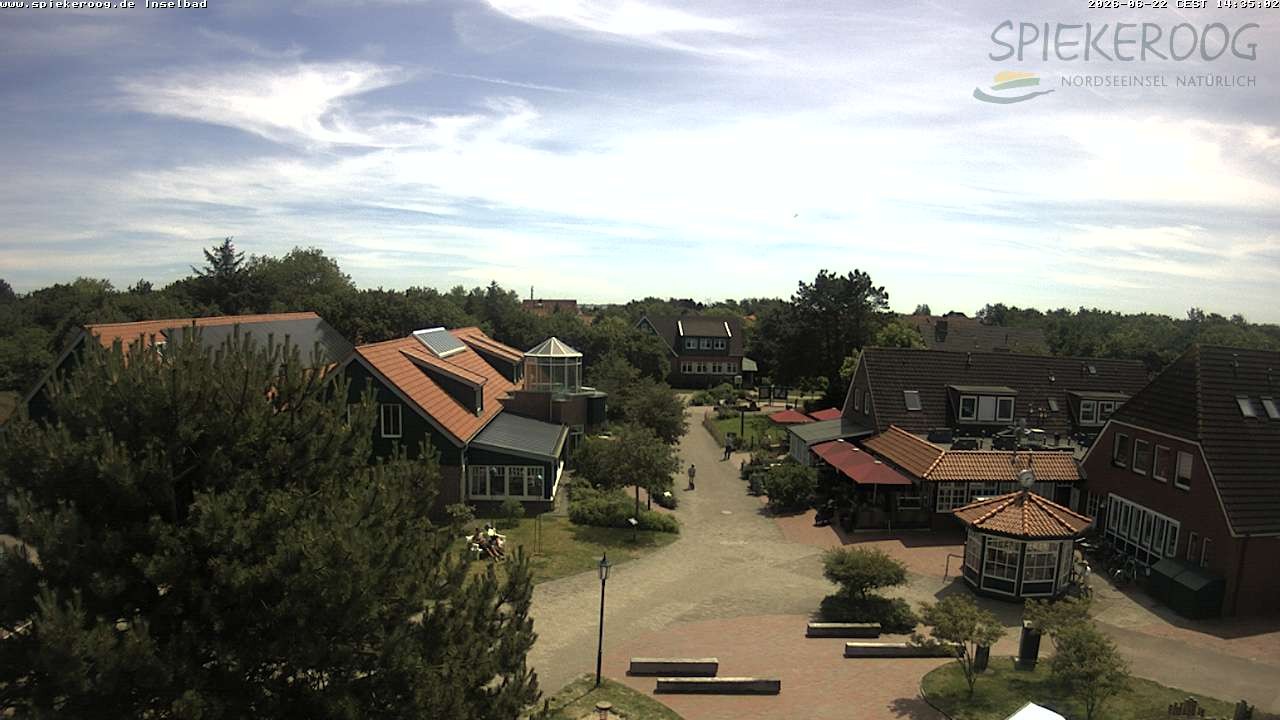 Archiv Foto Webcam Spiekeroog: Kurzentrum Inselbad