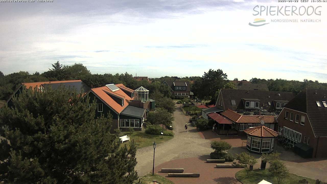 Archiv Foto Webcam Spiekeroog: Kurzentrum Inselbad