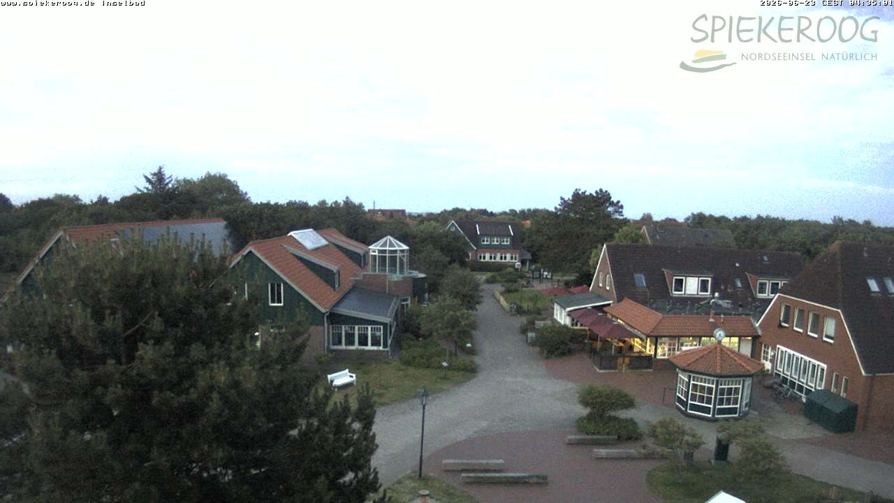 Archiv Foto Webcam Spiekeroog: Kurzentrum Inselbad